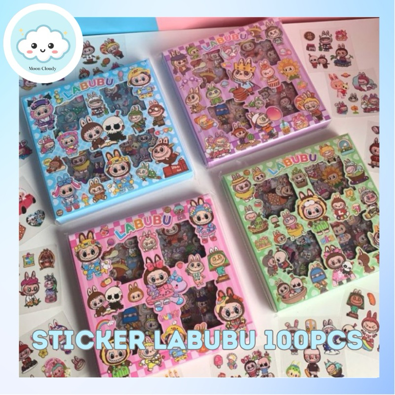 

Sticker Labubu Stiker Labubu Lucu Imut Menarik Murah