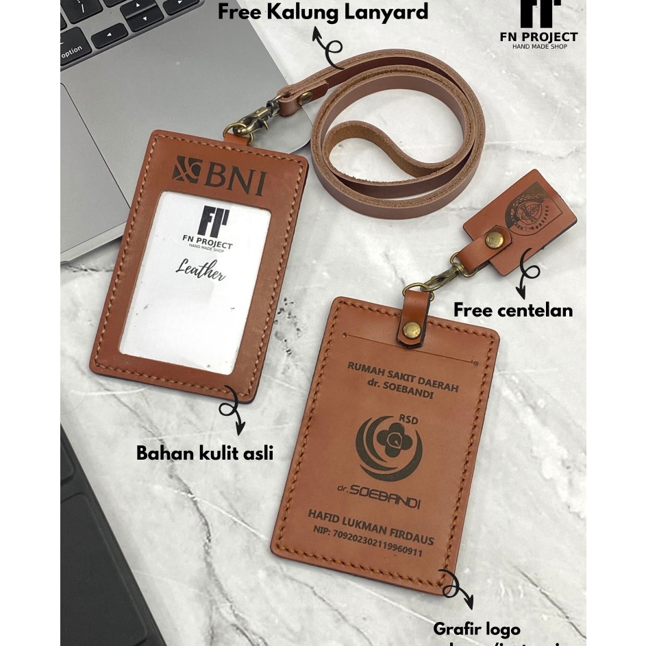 

Update Terpopuler LANYARD ID CARD HOLDER KARYAWAN PEGAWAI BANK BUMN ASN BAHAN KULIT BISA 1 HARI JADI