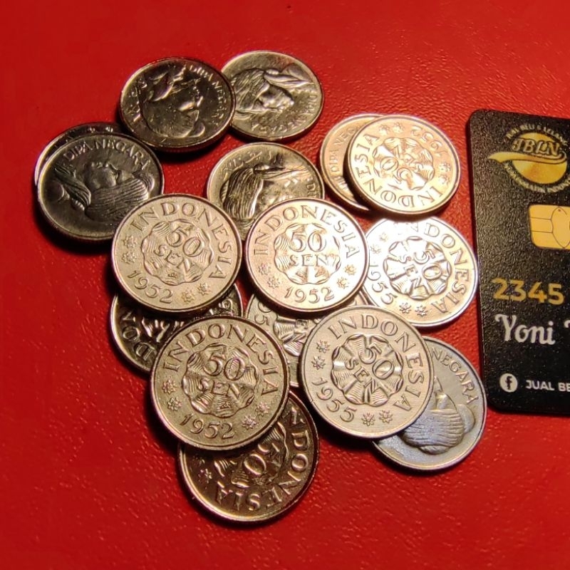50 sen diponegoro dipanegara KINCLONG asli