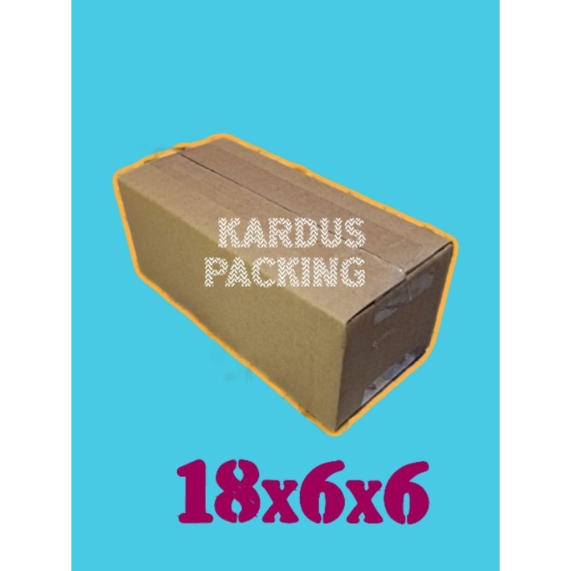 

kardus packing UK 18x6x6.kardus polos.kardus kecil