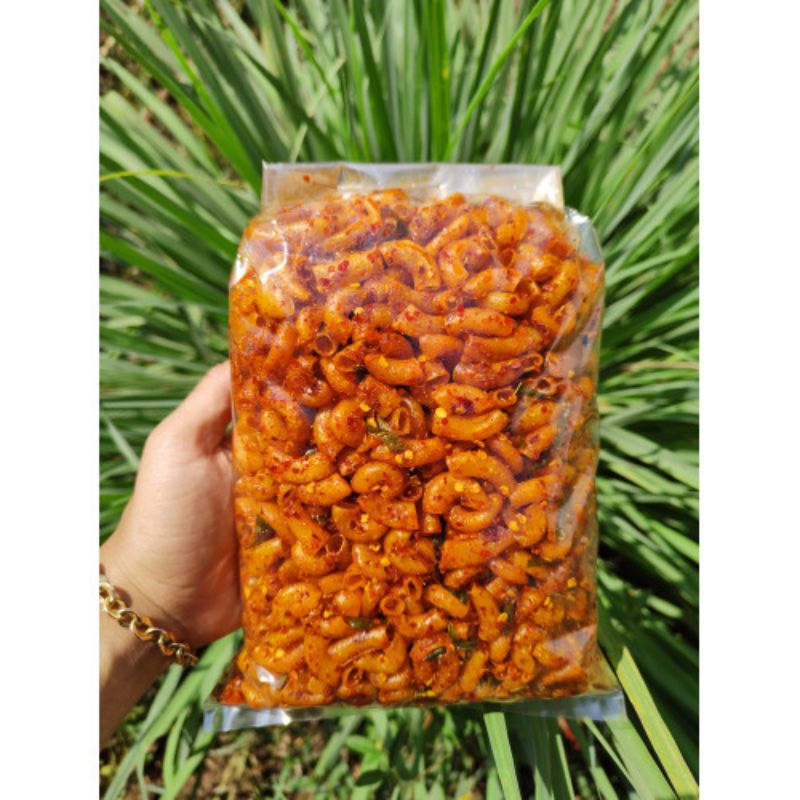 

(3) Makaroni Pedas Daun Jeruk