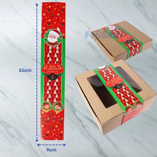 

Paper belt hampers natal 3pc 1 set