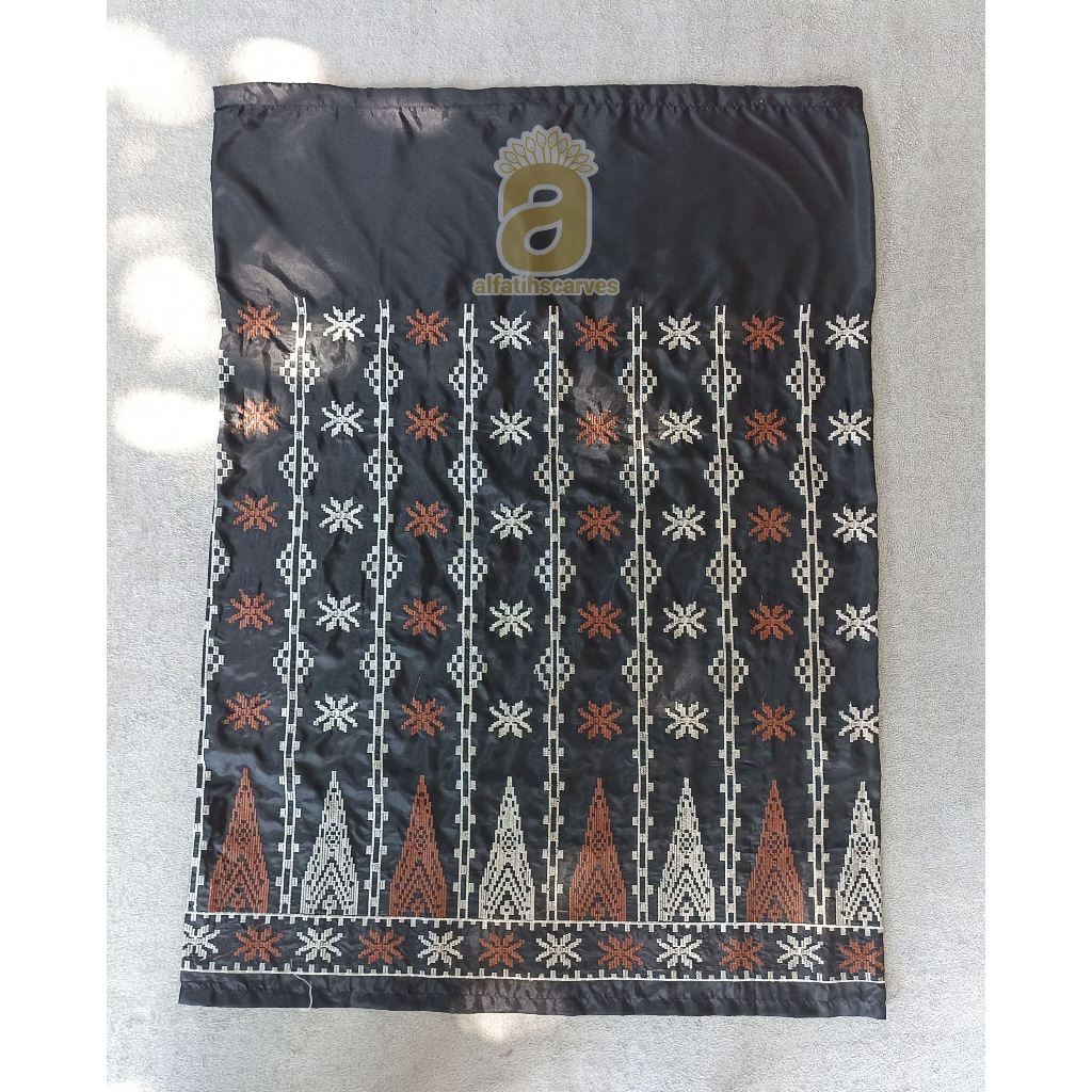 [Motif G] Sarung Lagosi Sutra Bordir / Sarung Bordir / Sarung Serut / Sarung Sutra Sengkang / Sutera