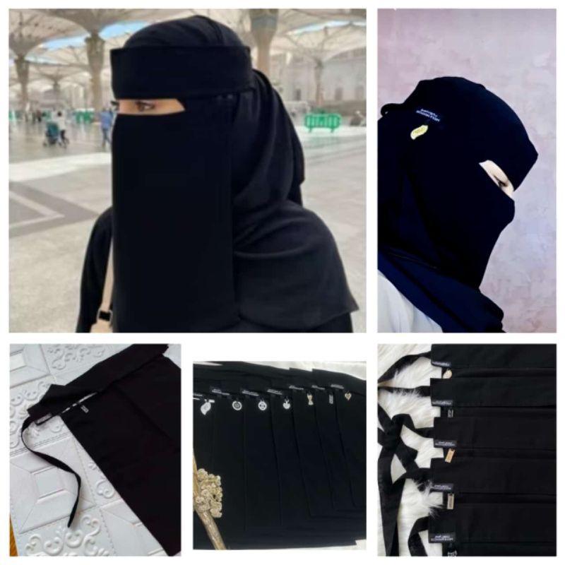 CADAR BANDANA BANDUL & CADAR BANDANA PONI BANDUL ORI ARAB SAUDI / CADAR BEDOONESSM ORI SAUDI