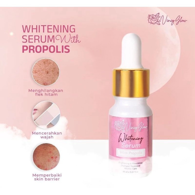 Vincy Glow Serum Whitening With Propolis - Vincy Glow Serum Propolis [ palugada ]
