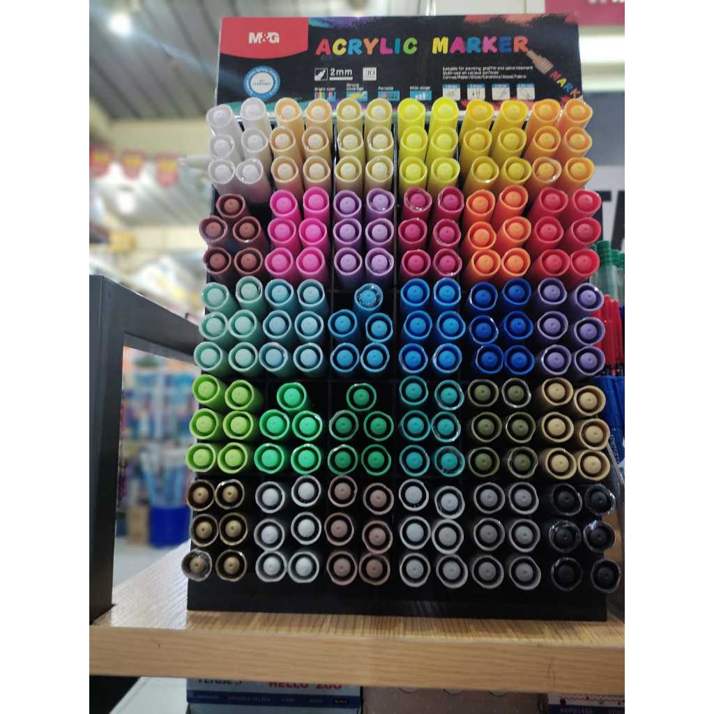 

SPIDOL AKRILIK, ACRYLIC MARKER APL976D M&G