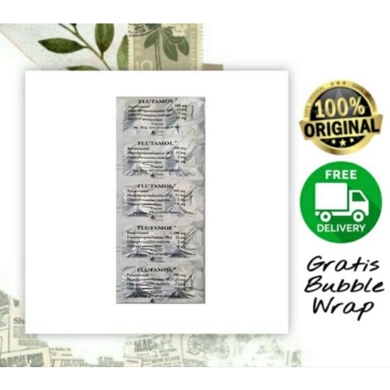 Flutamol Kaplet / Obat Flu Batuk Berdahak