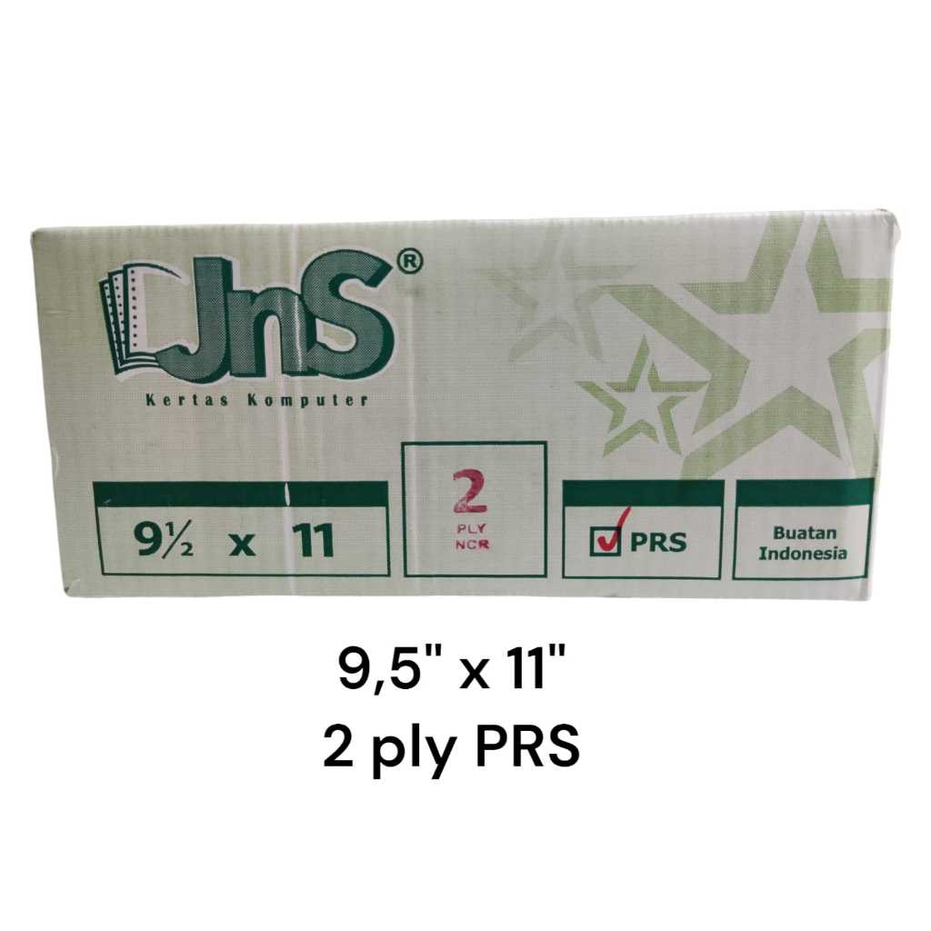 

Kertas Continuous Form JNS 9 1/2 x 11" - 2 Ply (K2)