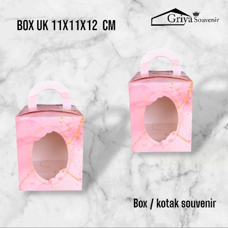 

box / kotak souvenir motif glitter ukuran 11x11x12 cm ( min order 50 pcs )