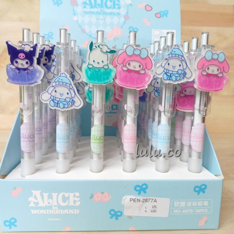 

Pensil mekanik 2877 KUROMI CINNAMOROLL POCHACCO MY MELODY