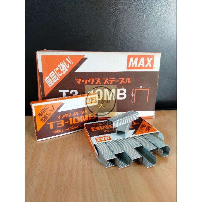 

Isi Staples Tembak Max T3-10MB/Refill Staples Tembak Max T3-10MB/Isi Gun Tacker Max T3-10MB/Isi Staples Tembak Max T3-10MB (12x10 mm)