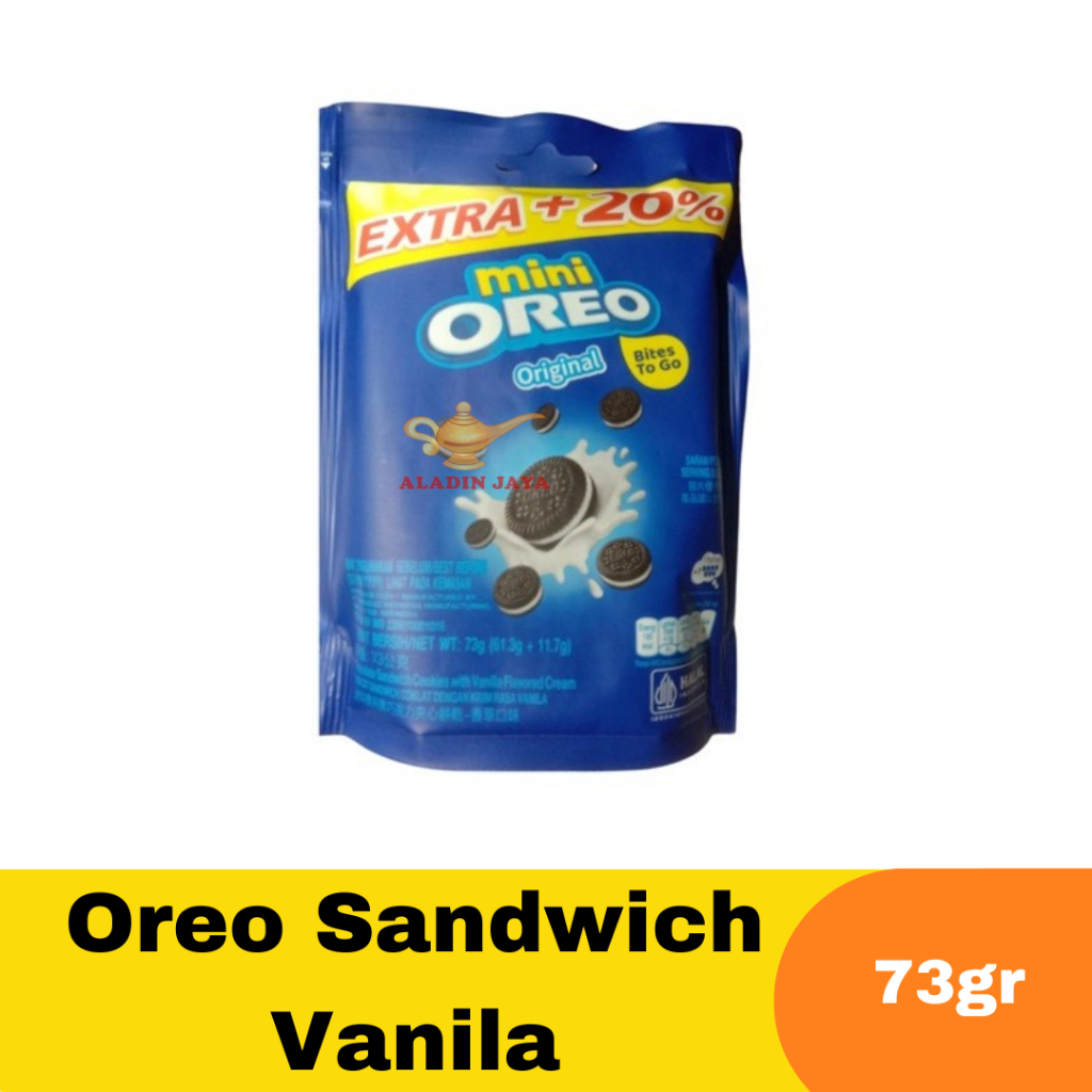 

Oreo Sandwich Vanila 67 Gr