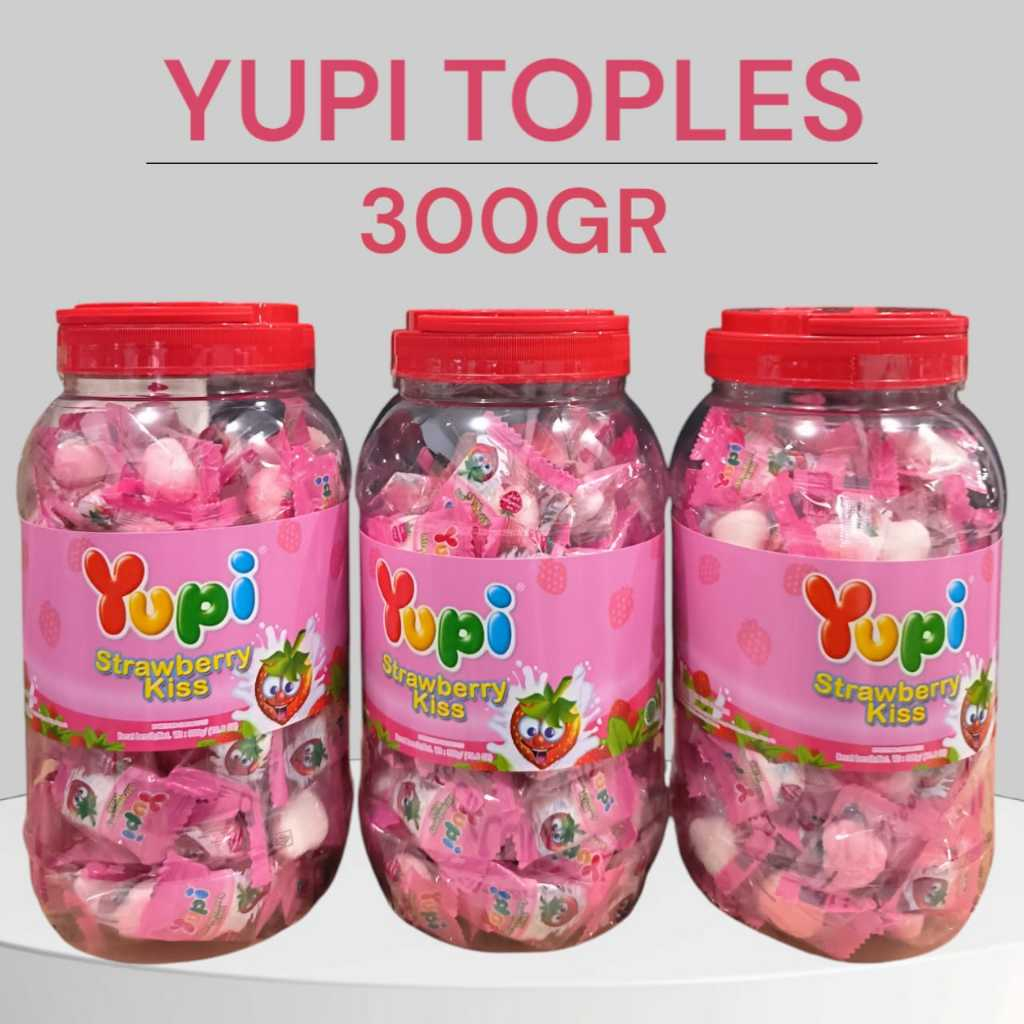 

1 DUS isi 6 toples permen YUPI.permen yupi toples