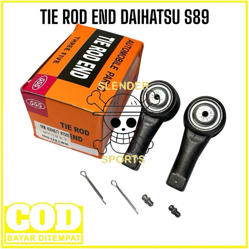 TIE ROD S89 555 - TIE ROD END DAIHATSU HIJET S75 S88 S89 - TIE ROD ZEBRA S89 555
