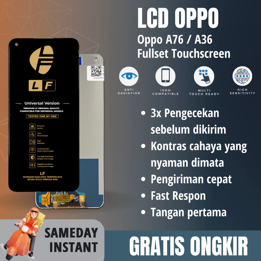 LCD OPPO A76 LF