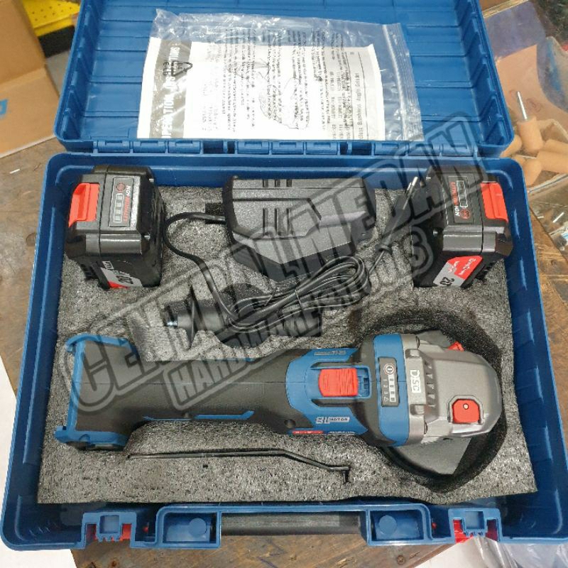 MESIN GERINDA 4" BRUSHLESS GRINDER DONGCHENG DCSM04-100 EM VARIABLE SPEED DCA DCK CORDLESS