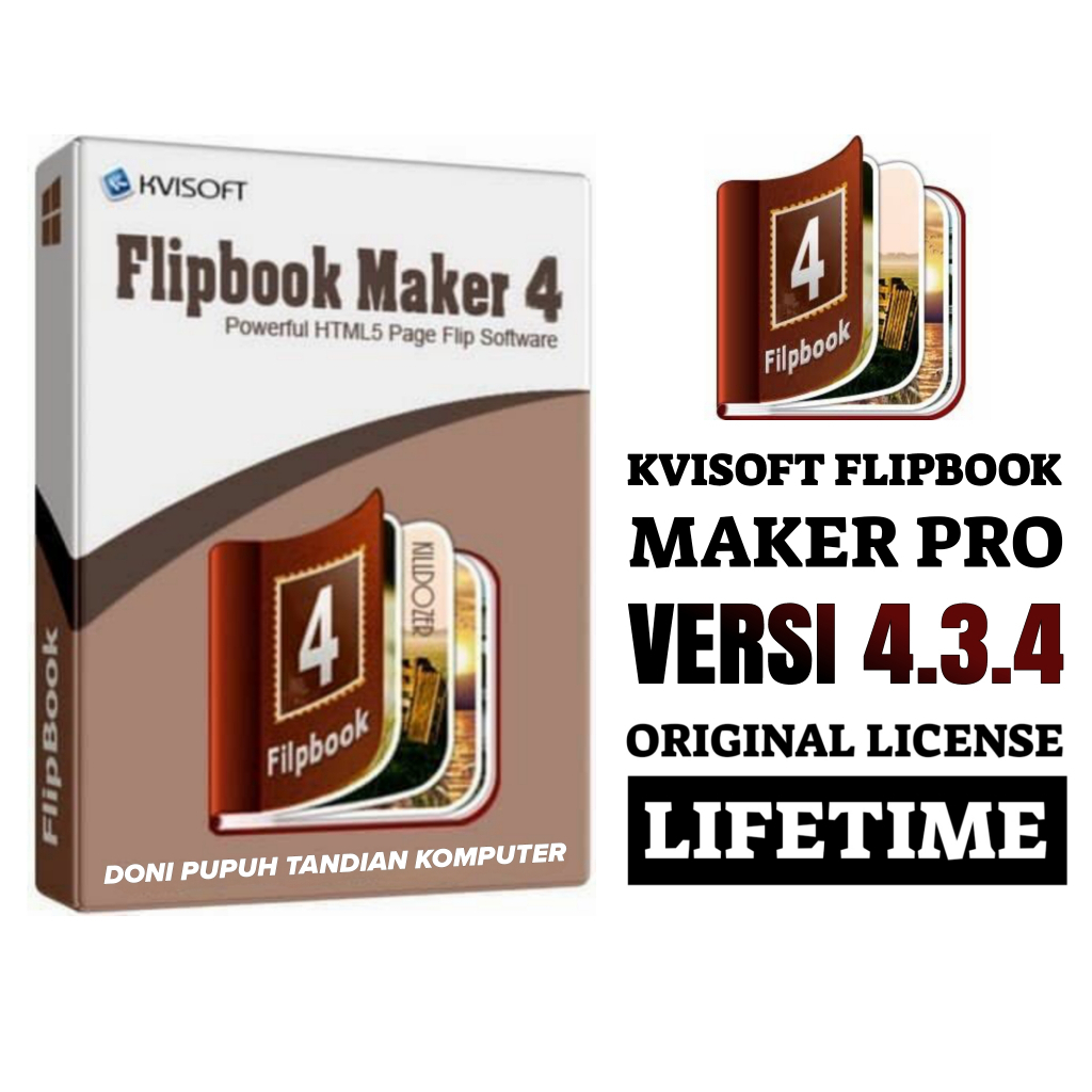 Kvisoft FlipBook Maker Pro 4.3.4 Original License Lifetime