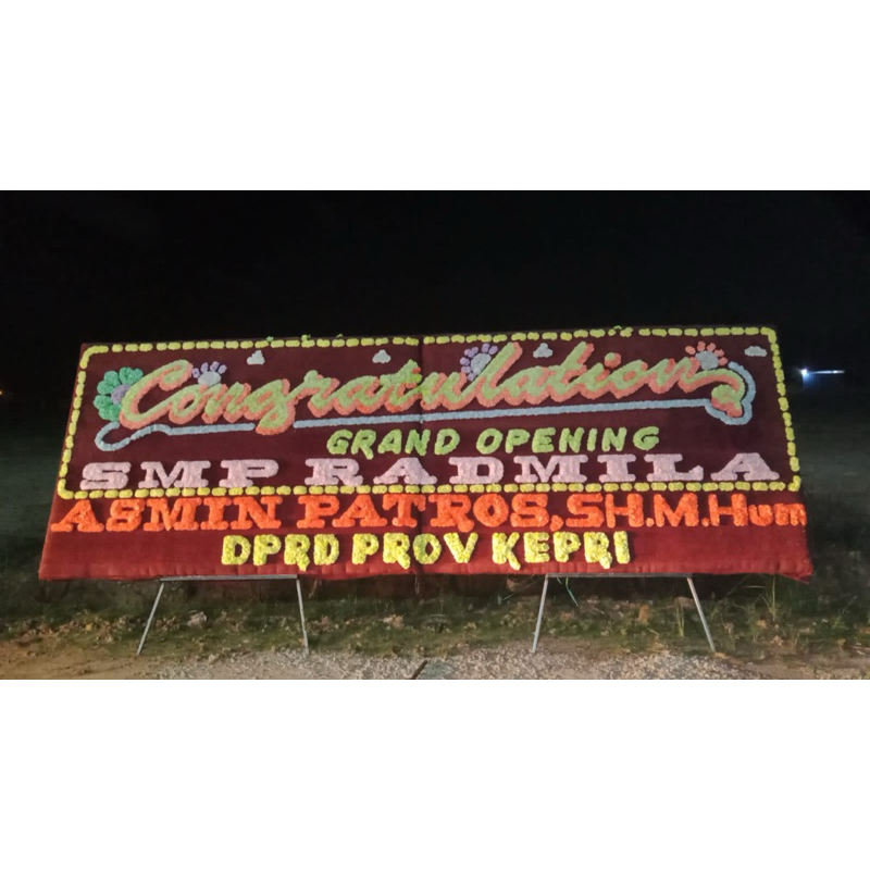 PAPAN BUNGA SUYOK BATAM / KARANGAN BUNGA BATAM