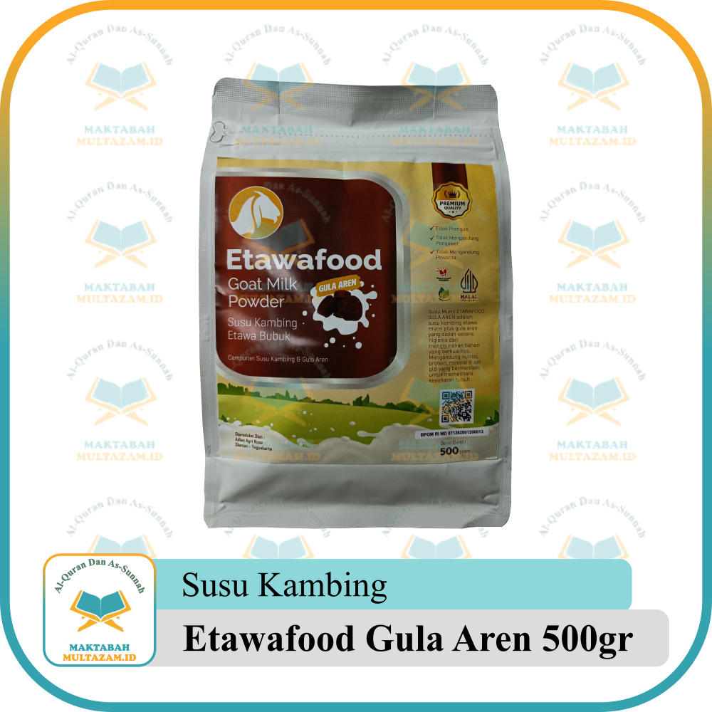

Susu Etawafood Gula Aren Goat Milk Powder 500 Gram