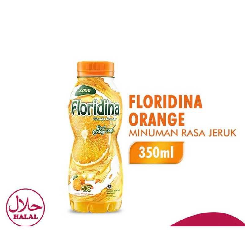 

floridina orange 385ml minuman rasa jeruk