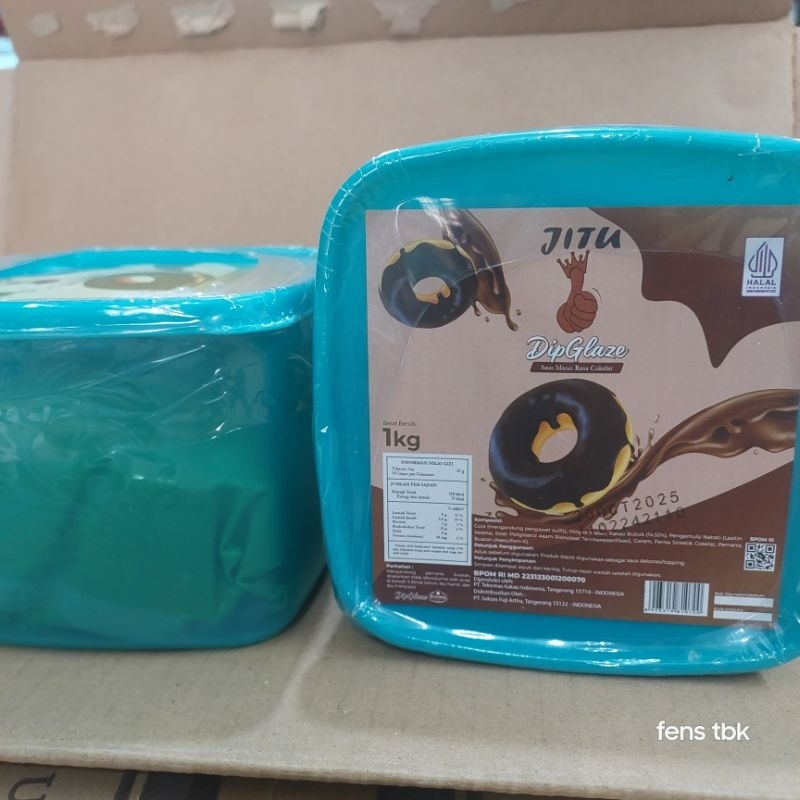 

JITU DIP GLAZE COKELAT 1 KG
