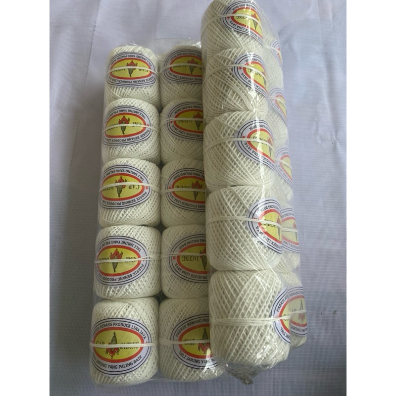 10 Roll Benang Jagung besar Benang Kasur merk Jagung 1 pak isi lebih banyak dan besar