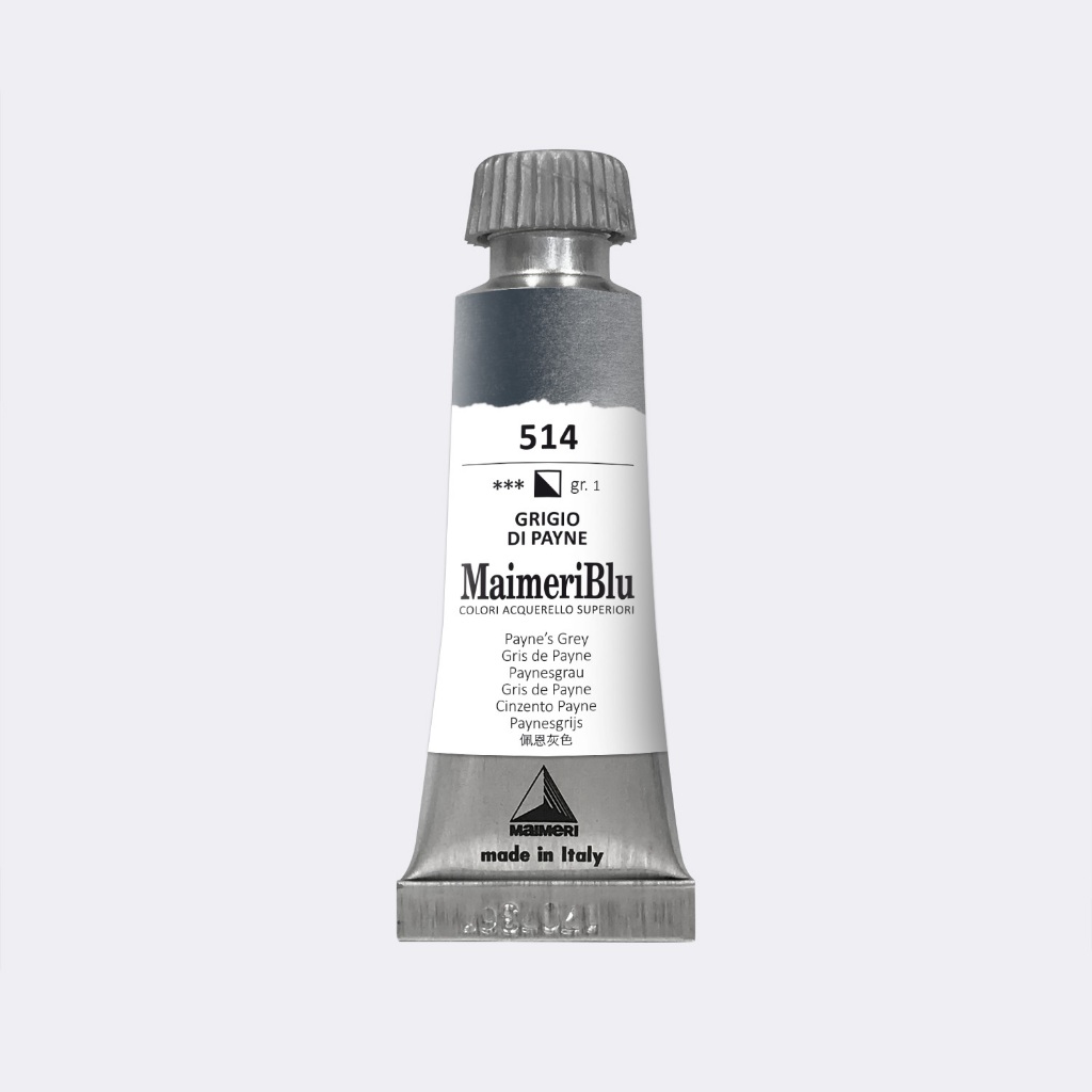

Maimeri Blu 12ml Black & Grey Series