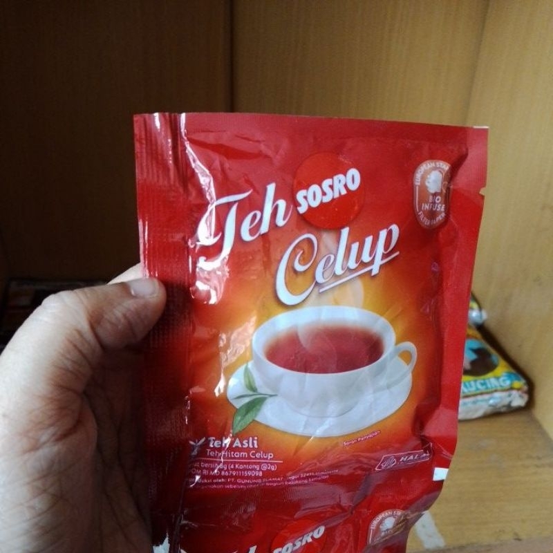 

teh celup sosro isi 4kantong