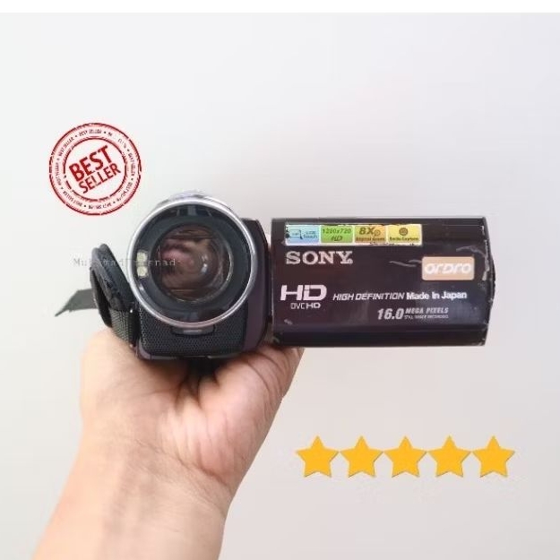 Handycam Sony ORDRO HD Video 8X Opticalzoom 16MP Hitam Murah