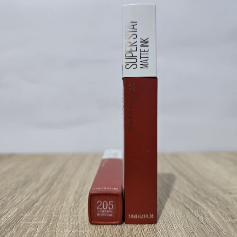 [Original, 205] Maybelline Superstay Matte Ink Liquid Matte Lipstick 205 Assertive