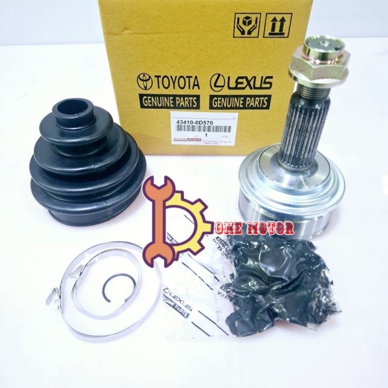 CV JOINT LUAR VIOS GEN 2 ORI GARANSI 1BULAN