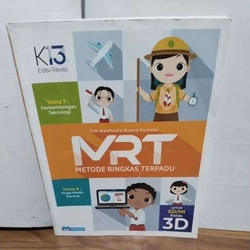 BUKU MRT Metode Ringkas Terpadu SD/MI KELAS 3D