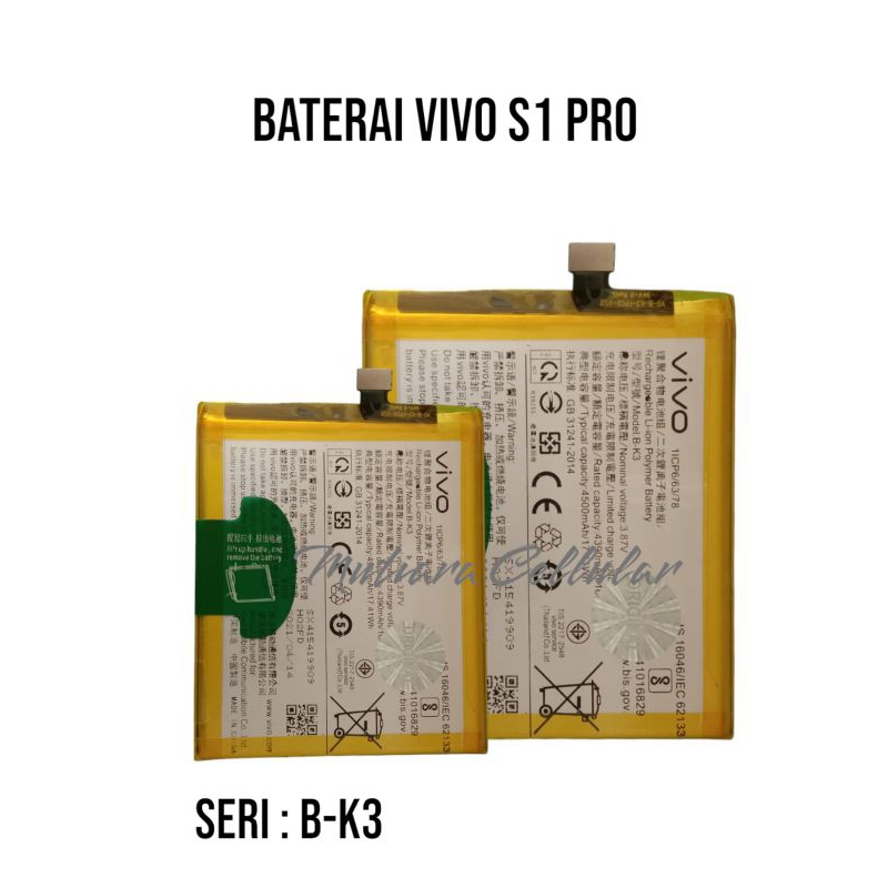 BATERAI VIVO S1 / S1 PRO / B-K3