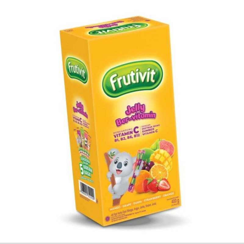 

FRUTIVIT JELLY BERVITAMIN 20pcs x20gr