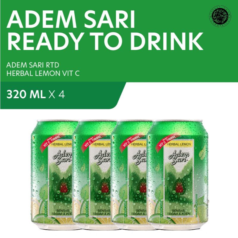 

Adem Sari Ching Ku Kaleng 320 ml x 4 - Multi Pack