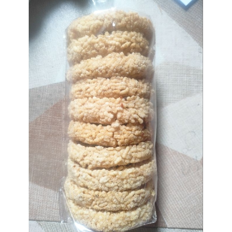 

intip goreng/intip susun