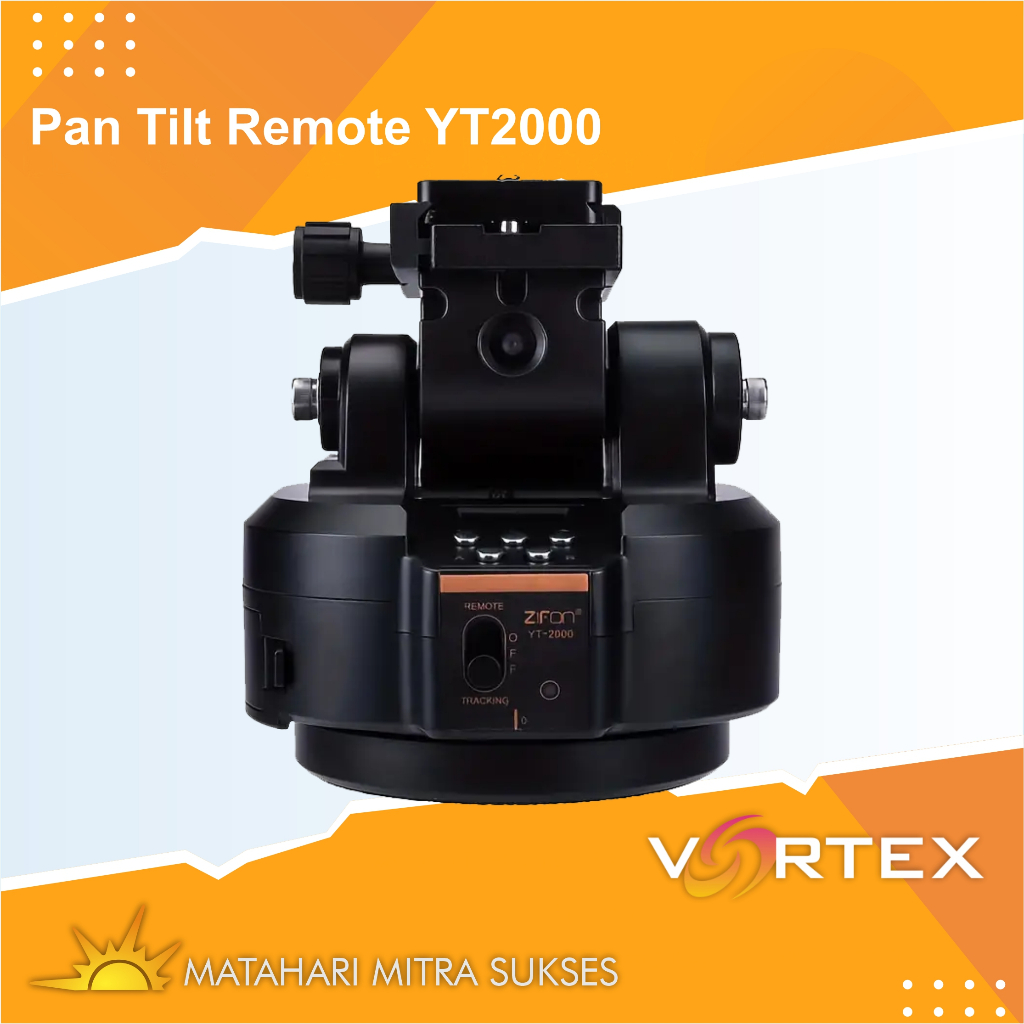 ZIFON YT-2000 Remote Pan Tilt Head Motorized Auto Tracking Camera