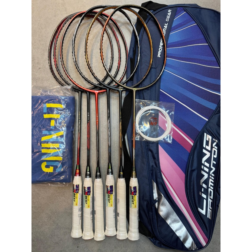 Raket Badminton LiNing Ignite 7 Ignite7 Free Tas,Senar Dan Kaos Original