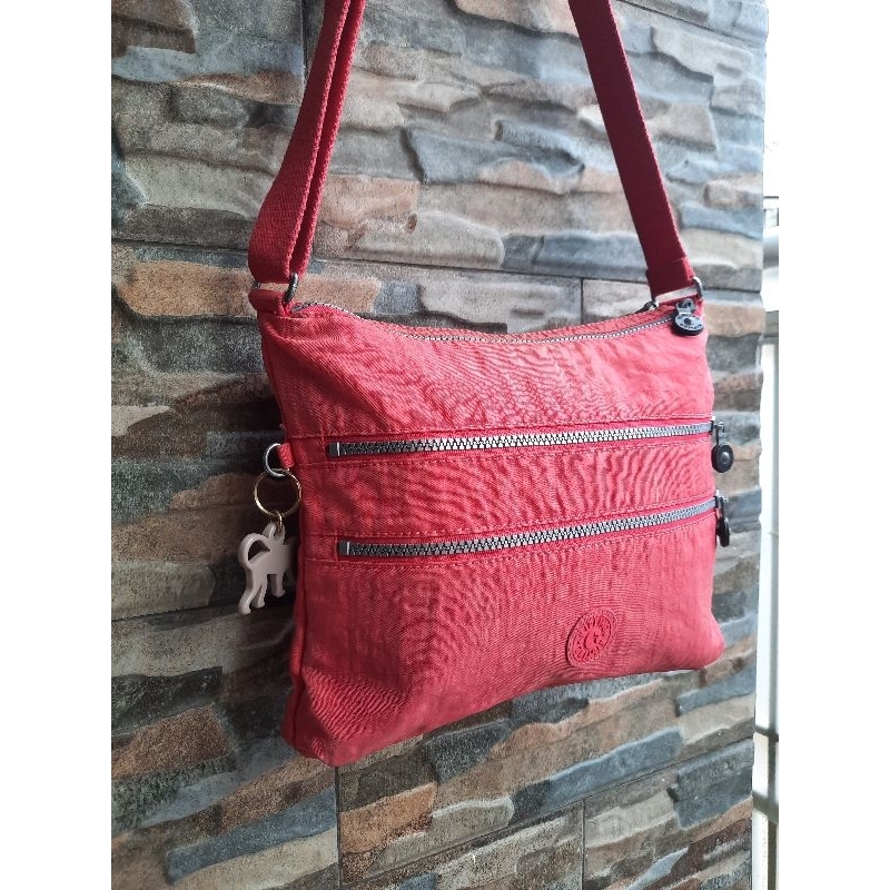 Slingbag Pink KIPLING - TAS PRELOVED BRANDED ORIGINAL