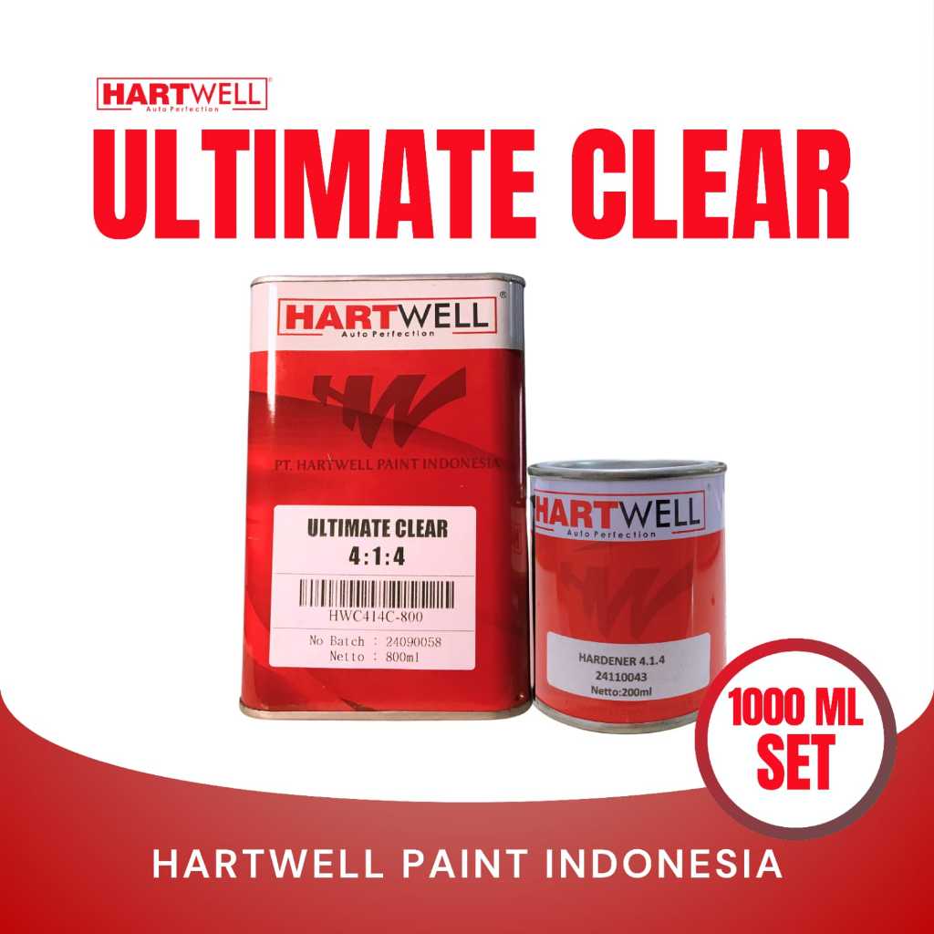 Clear coat Ultimate Clear 4.1.4 Hartwell