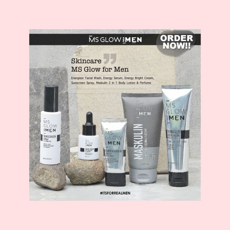 PAKET MS GLOW MEN / PAKET MEN MS GLOW