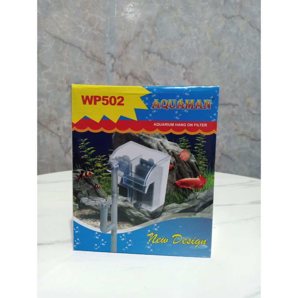 Filter Gantung Air Akuarium Hemat Listrik - Skimmer Aquascape Mini Tanpa Kuras WP - 502