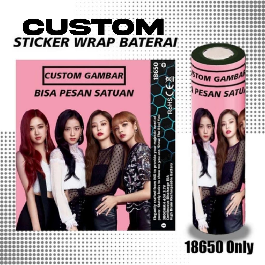 

STORYELLY - Custom Pelindung Baterai 18650 - Gambae sendiri