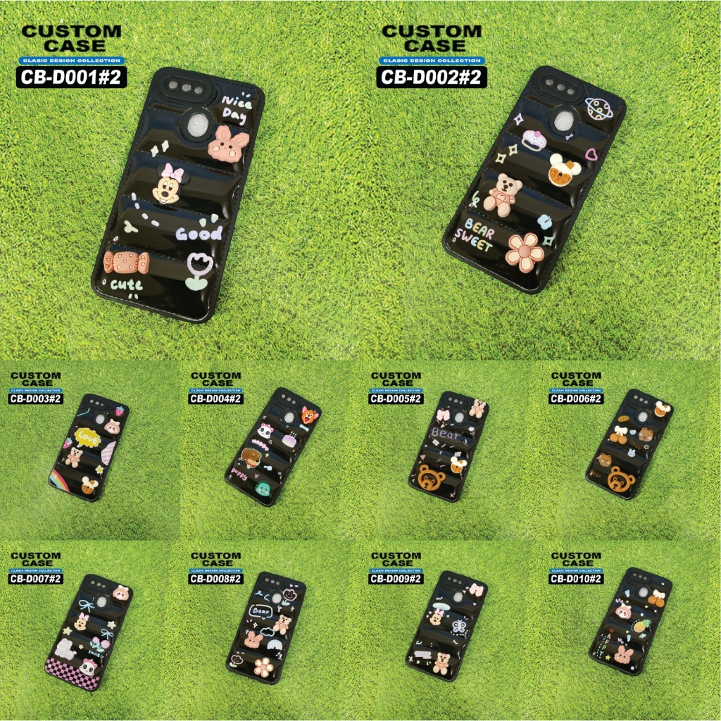 VIVO V25/ V25E/ V25 Pro/ V23/ V23E/ V21/ V20/ S1/ S1 Pro/ Z1 Pro CASE MOTIF GAMBAR 3D TIMBUL KODE CB