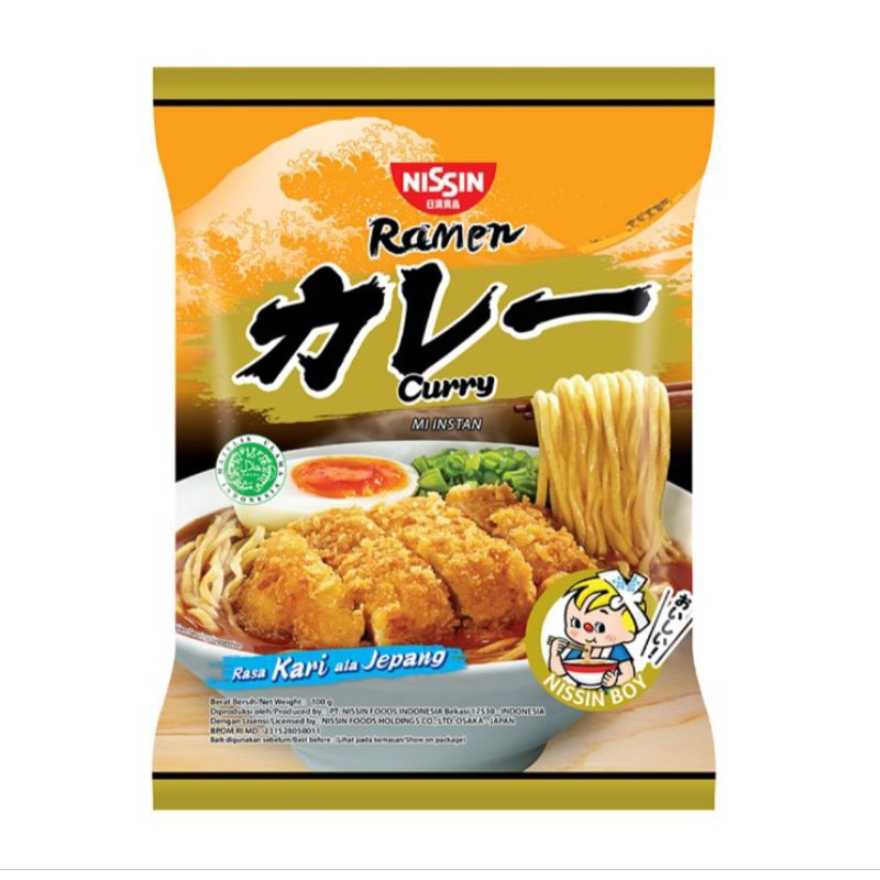 

Nissin Mi Ramen Kuah Instan Kari Jepang 100 g