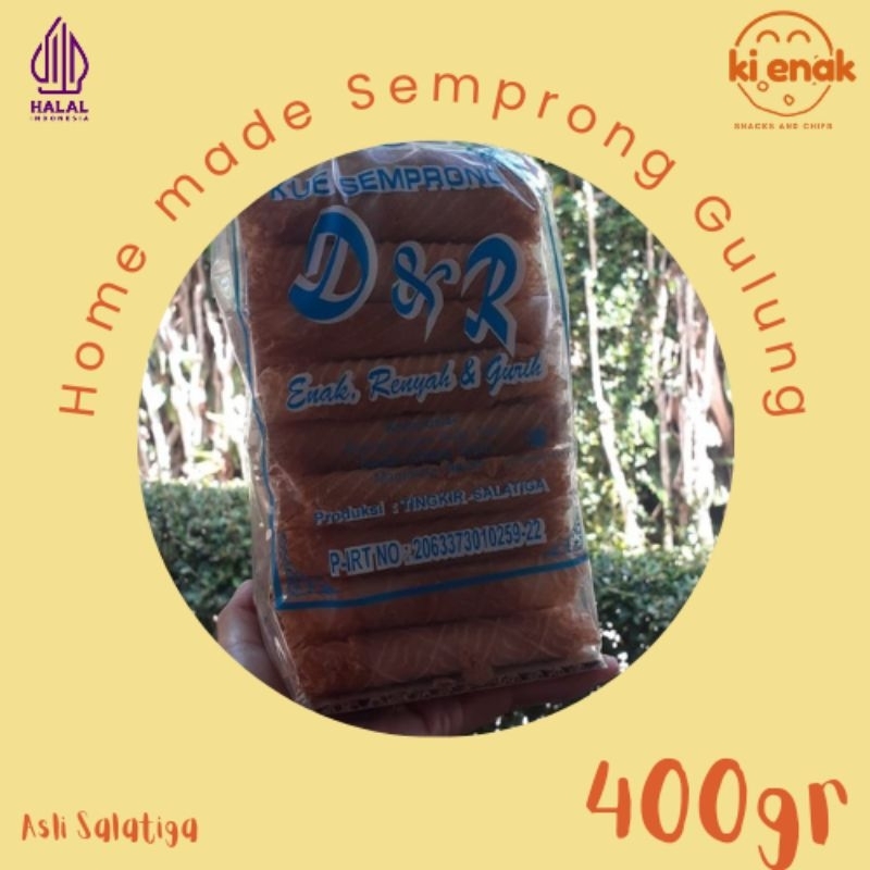 

Homemade Kue Semprong Gulung 400gr