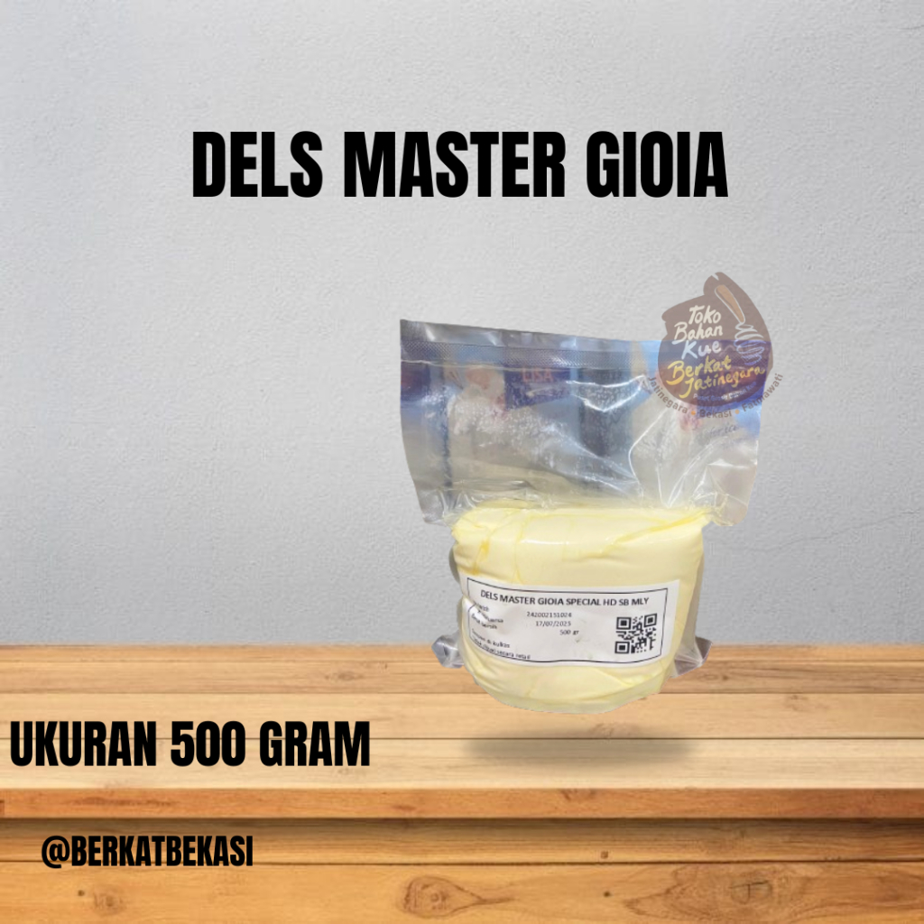 

DELS MASTER GIOIA 500 GRAM / MARGARINE MASTER GIOIA