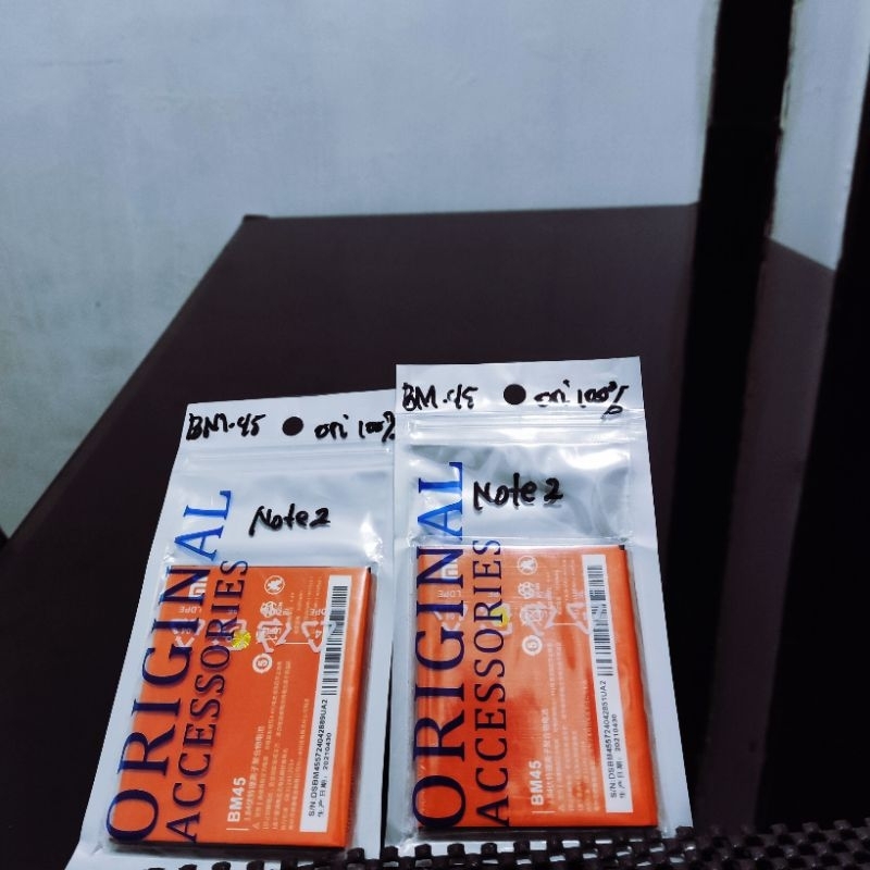 Battery BM45 Original 100% | Baterai HP Xiaomi Redmi Note | Redmi Note 2 | Redmi Note 2 Prime BM 45 