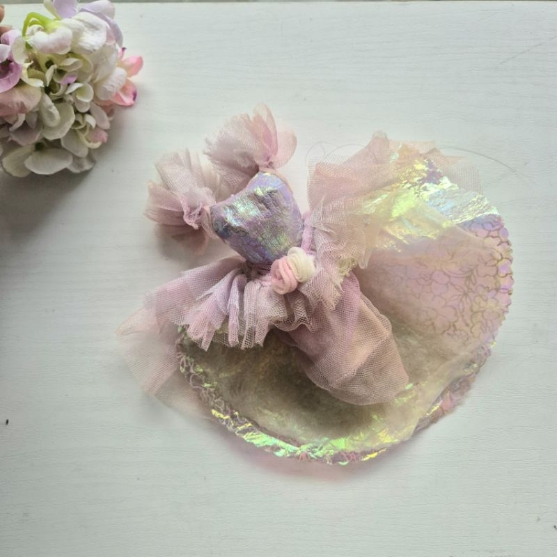 Baju Dress Barbie Mattel vintage Garden Party lilac