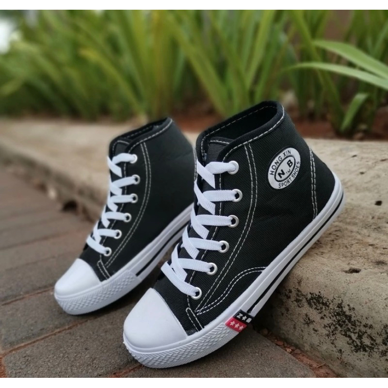 Sepatu Sekolah Anak Laki Laki Sepatu Anak Sekolah NB Tinggi Sepatu Sekolah Anak SD SMP